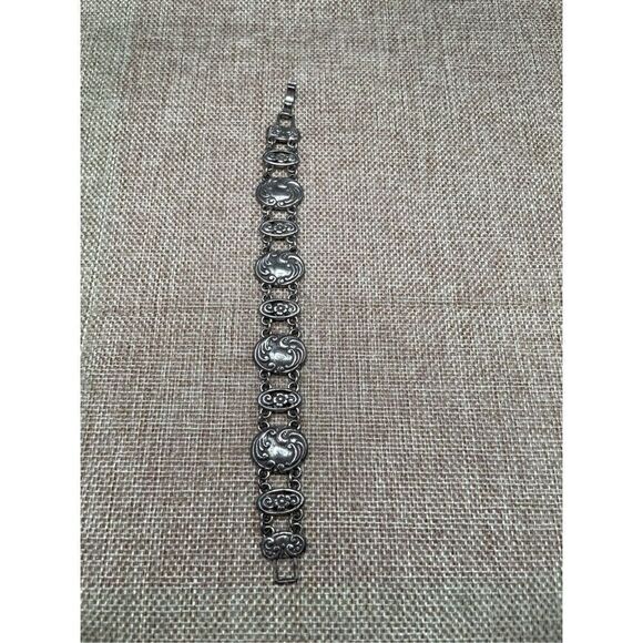 Brighton Bracelet 5889 Silver Floral Link - Picture 3 of 8